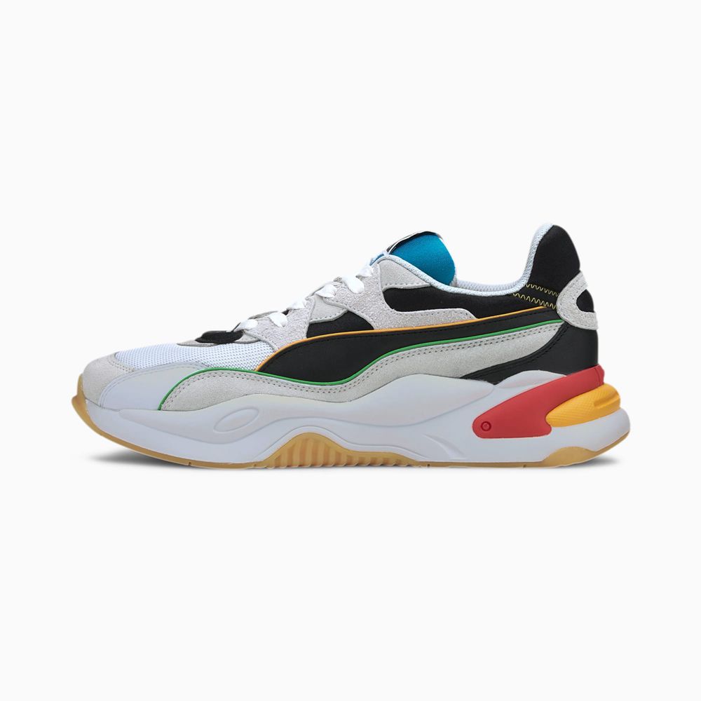 Puma RS-2K WH Férfi Sportcipő - Fehér/Fekete ( Hungary - UATYR6513 )